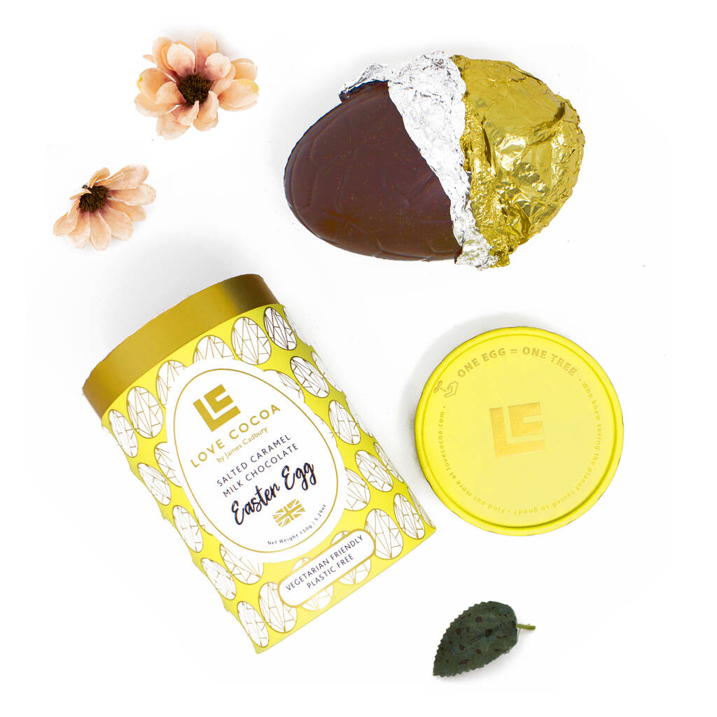 Love Cocoa Salted Caramel Easter Egg By Love Cocoa