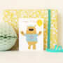 Happy Birthday Bear Mini Card, thumbnail 1 of 2