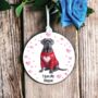 Personalised Cane Corso Dog Love Decoration, thumbnail 1 of 2
