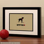 Personalised Viszla Print For One Or Two Dogs, thumbnail 9 of 12