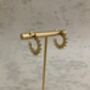 Minimalist Sun 18 K Gold Plated Ear Studs, thumbnail 5 of 8