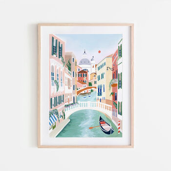 Venice Italy, Travel Art Print, 2 of 8