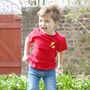Childrens Super Hero Flash Personalised T Shirt, thumbnail 1 of 4