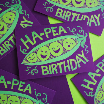 Funny Peas In A Pod Birthday Card, 2 of 2