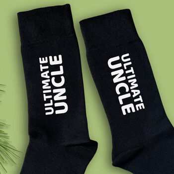 Ultimate Uncle Socks Stocking Filler, 3 of 3