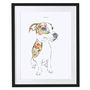 Personalised Pet Portrait Jack Russell, thumbnail 1 of 4