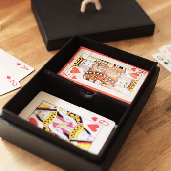 Personalised Two Pack Playing Cards Box Set, 6 of 10