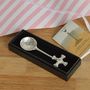 Medieval Cross Pewter Spoon, thumbnail 6 of 8
