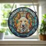 German Shepherd White Memorial Suncatcher, thumbnail 4 of 6