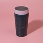 Circular And Co Coffee Cup Made From Fabric 12oz Dusk Pink, thumbnail 1 of 7