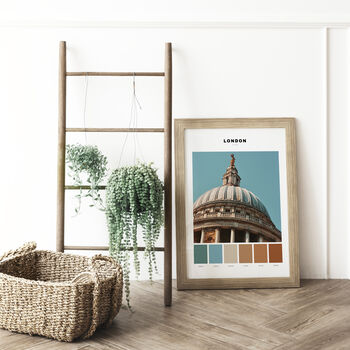 St Pauls, London, Colour Palette Print, 3 of 3