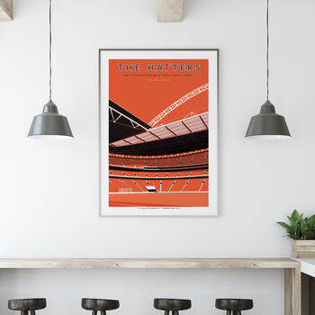 Luton Town The Hatters Wembley Poster, 3 of 7