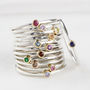 Birthstone Stacking Rings, thumbnail 1 of 7