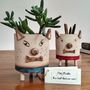Handmade Teacher Thank You Gift Plant Pencil Pot Dog, thumbnail 1 of 7
