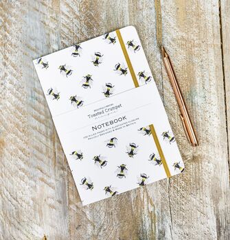 Duo Set Of A5 Bee Notebooks, 2 of 3