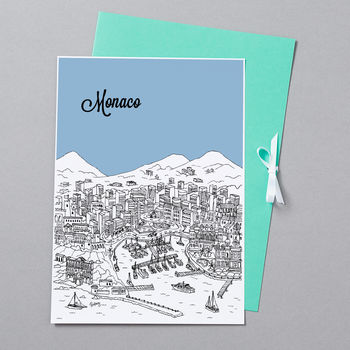 Personalised Monaco Print, 10 of 10