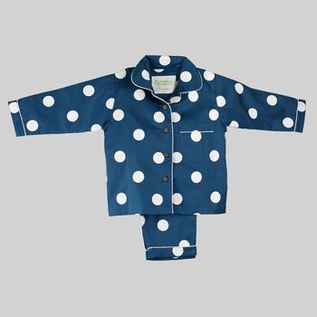 Classic Children's Pyjamas In Organic Cotton, 6 of 8