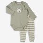 Newborn Gift Set | Sage Green Bear Outfit, thumbnail 2 of 7
