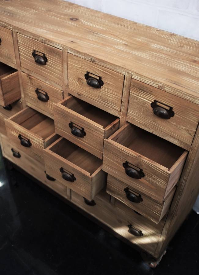 18 drawer apothecary by cambrewood