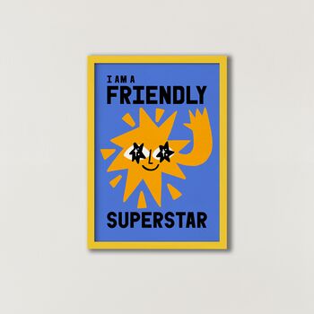 Superstar Affirmation Art Print, 8 of 8