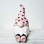 Love Gonk Handmade Scandinavian Gnome Pink, thumbnail 1 of 6