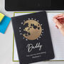 Personalised Moon And Stars Black Hardback Notebook, thumbnail 1 of 4