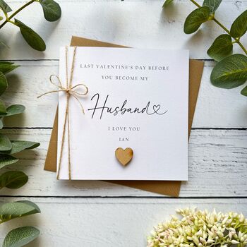 Fiancé Valentine's Day Card, 4 of 4