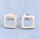 30 PCS-S064 jewelry Square earrings Simple Geomoetric ear studs Earrings