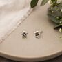 Sterling Silver Flower Petals Earrings, thumbnail 4 of 7
