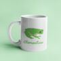 Frog Mug Personalised Green Frog Mug, thumbnail 2 of 4