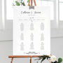 Elegant Type Wedding Table Plan, thumbnail 1 of 7