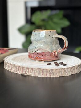 Porcelain Coffee/Tea Mug, Handmade By Marcel, 2 of 4