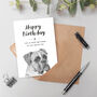 Boxer Dog Birthday Card, thumbnail 1 of 5