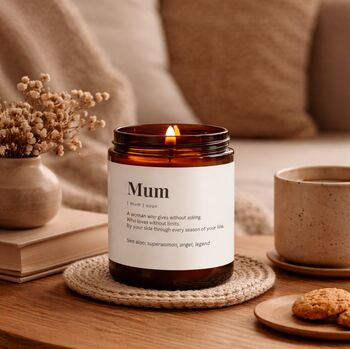 Mothers Day Gift Mum Thank You Candle, 4 of 8