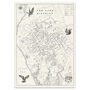 Personalised Lake District Illustrated Map, thumbnail 2 of 11