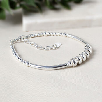 60th Birthday Bracelet, Kate, Sterling Silver, 2 of 6