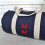 Men's Embroidered Duffle Bag, thumbnail 1 of 2