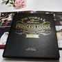 Personalised Princess Diana Leather Biography Book, thumbnail 5 of 7