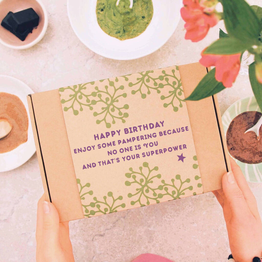 Organic Vegan Make Your Own Skincare Birthday Gift, 1 of 10