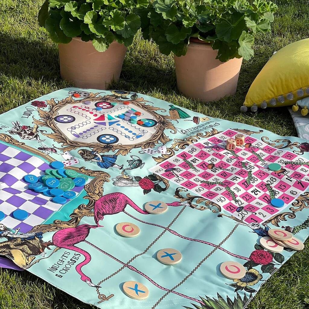 Alice In Wonderland Party Games Mat, 1 of 6