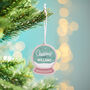Personalised Pop Out Snow Globe Christmas Card, thumbnail 6 of 6