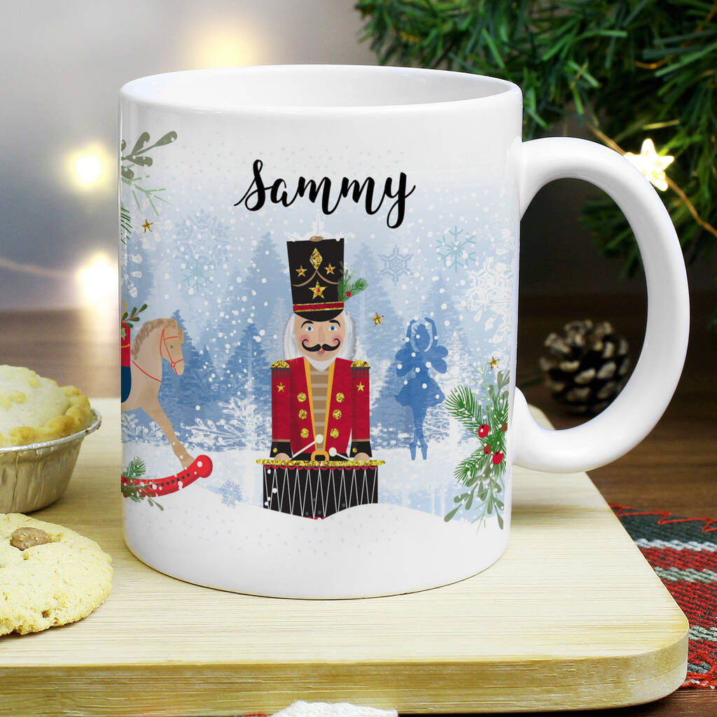 Personalised Nutcracker Mug By Creativity by Felicity