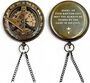 Personalised Bronze Sundial Compass Gift With Chain, thumbnail 1 of 12