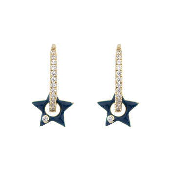 Star Hoop Earrings, 6 of 12