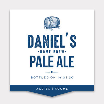 Personalised Home Brew Beer Bottle Labels, 2 of 7