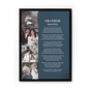 Personalised Wedding Photos And Text Art Print, thumbnail 9 of 12