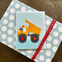 Mini Happy Birthday Truck Card, thumbnail 1 of 5