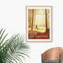 Go Foraging Travel Poster Art Print, thumbnail 4 of 8