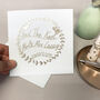 Personalised Wedding Tied The Knot Card, thumbnail 6 of 11
