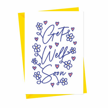 Floral Get Well Soon Card, 2 of 5